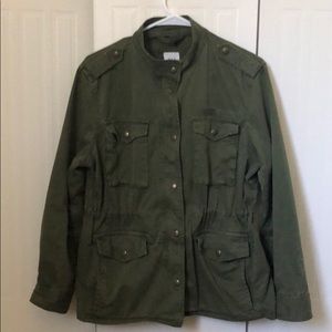 GAP green utility jacket. Size Small. Like new.